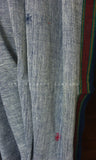 Kala Cotton Handloom Blue Bhujodi Saree