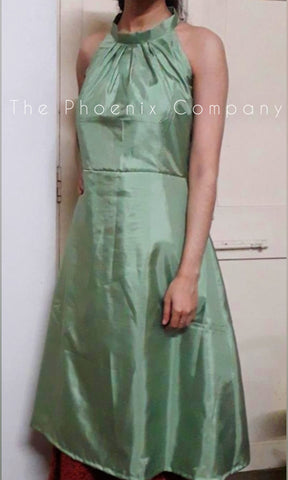Green Upcycled Dress