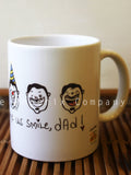 Funny faces - Father's Day Mug
